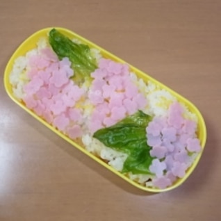 ☆ライラックのお花弁当☆